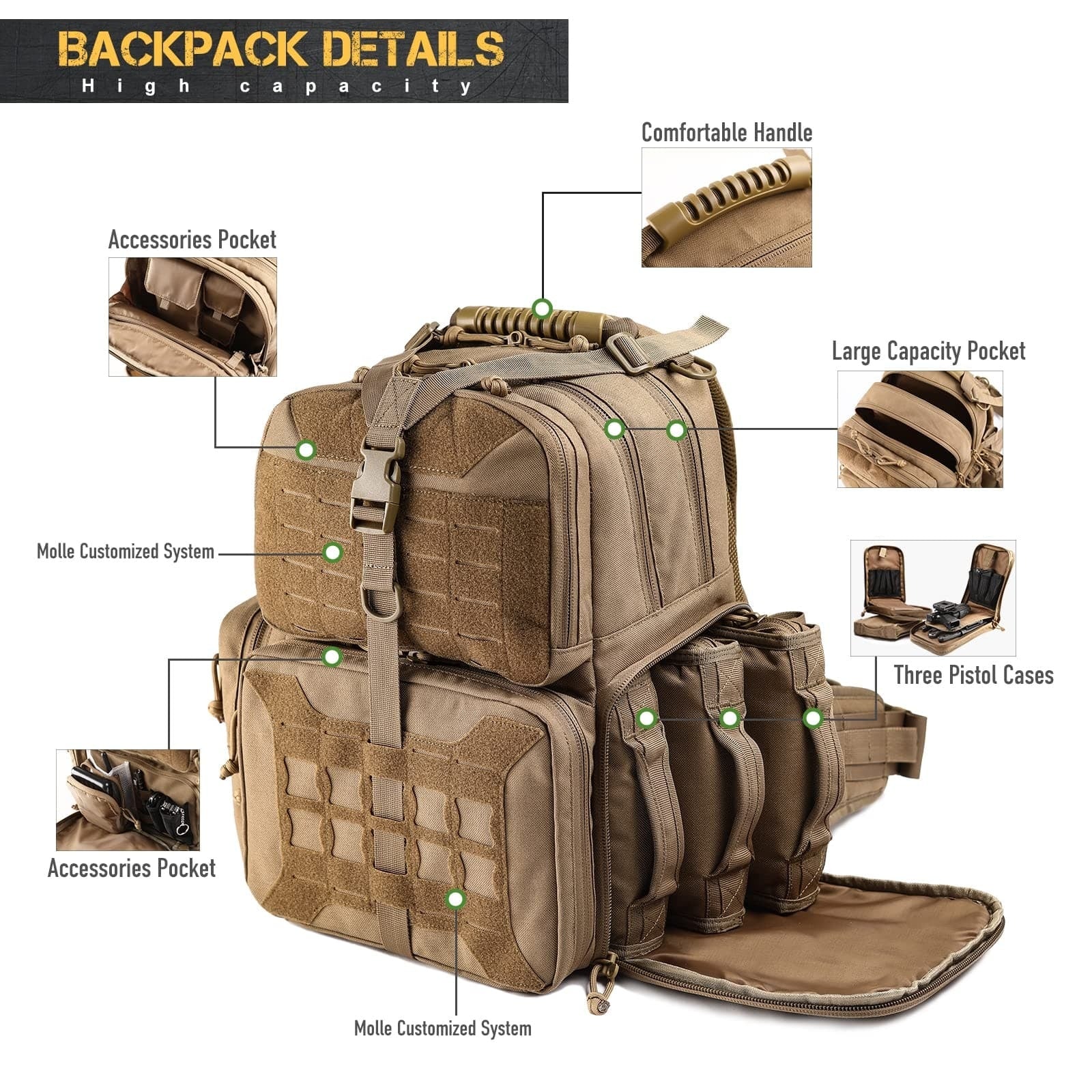 Backpacks and Range Bags