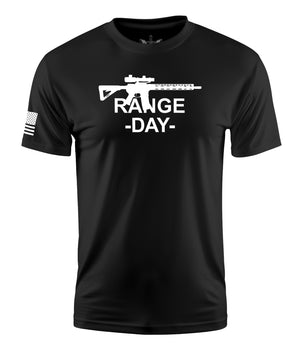 Special Range Day Short Sleeve Shirt Apparel and Accessories Black Cotton