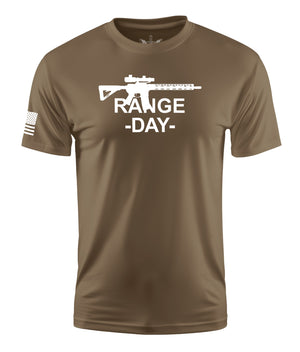 Special Range Day Short Sleeve Shirt Apparel and Accessories Tan Cotton