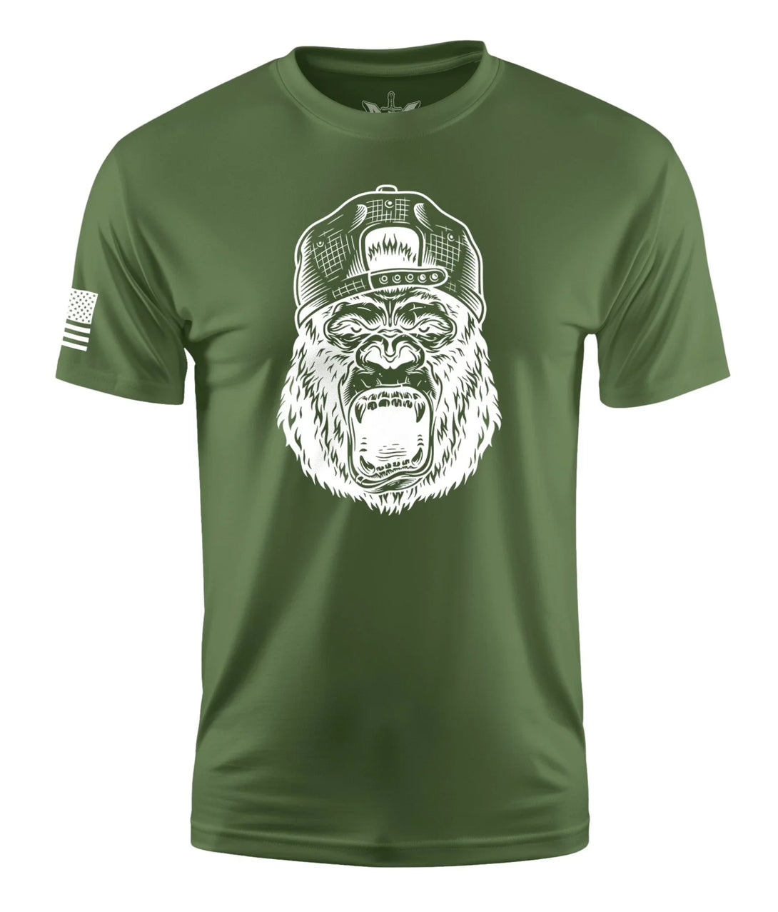 ANGRY GORILLA MEN'S SHORT SLEEVE SHIRT