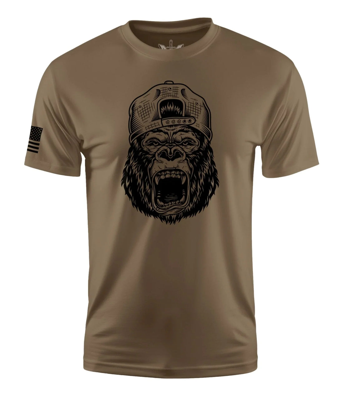 ANGRY GORILLA MEN'S SHORT SLEEVE SHIRT