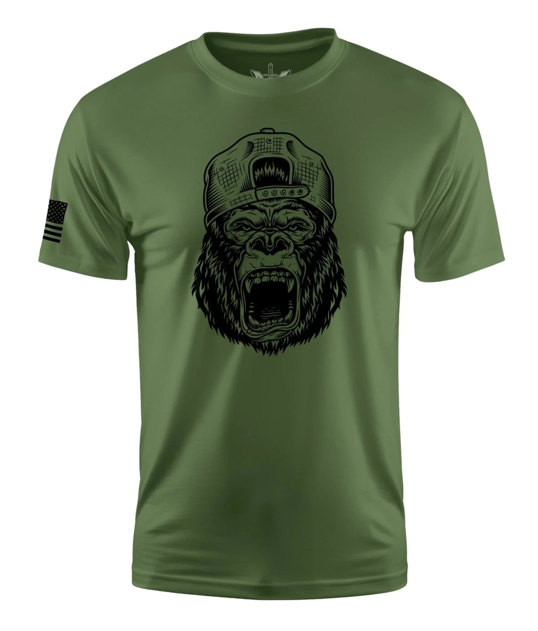 ANGRY GORILLA MEN'S SHORT SLEEVE SHIRT