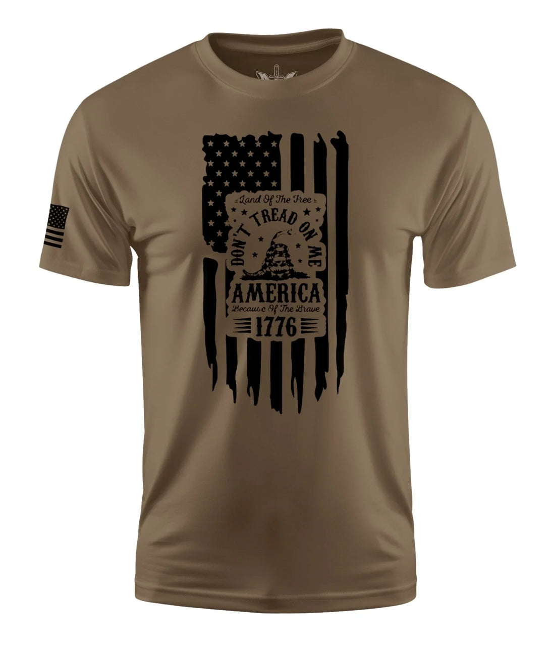 DON'T TREAD ON ME FLAG MEN'S SHORT SLEEVE SHIRT