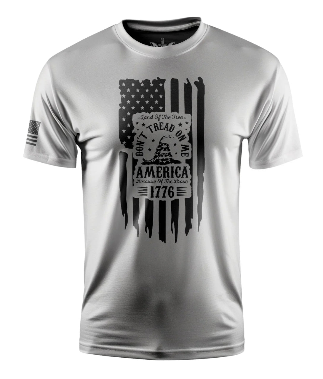 DON'T TREAD ON ME FLAG MEN'S SHORT SLEEVE SHIRT