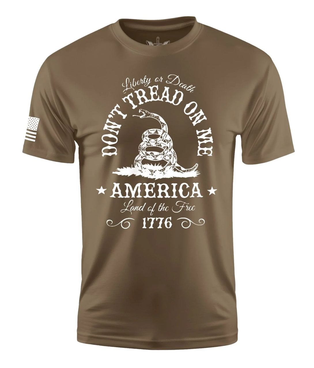 DON'T TREAD ON ME LIBERTY OR DEATH MEN'S SHORT SLEEVE SHIRT
