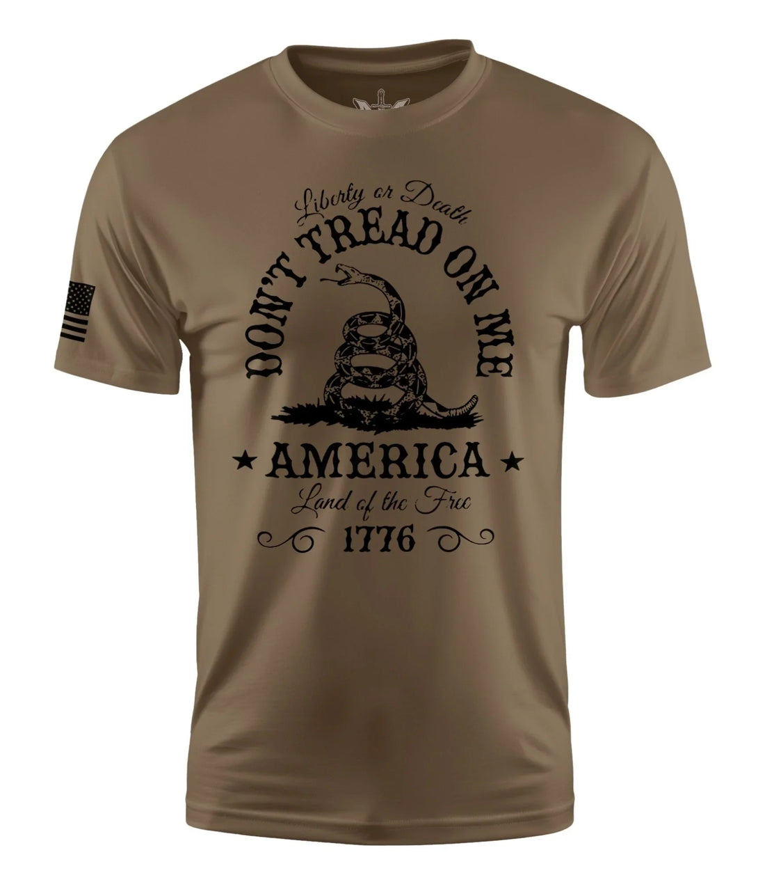 DON'T TREAD ON ME LIBERTY OR DEATH MEN'S SHORT SLEEVE SHIRT