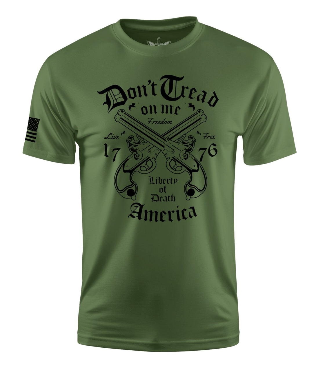 DON'T TREAD ON ME PISTOLS MEN'S SHORT SLEEVE SHIRT