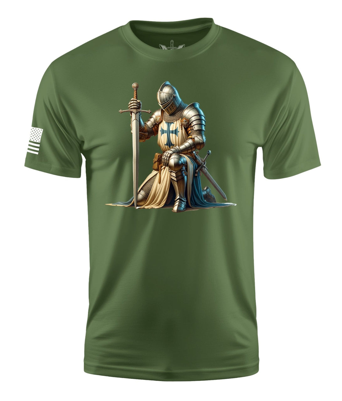 KNEELING KNIGHT 1 MEN'S SHORT SLEEVE SHIRT