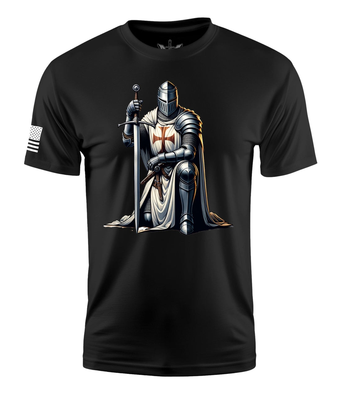 KNEELING KNIGHT 2 MEN'S SHORT SLEEVE SHIRT