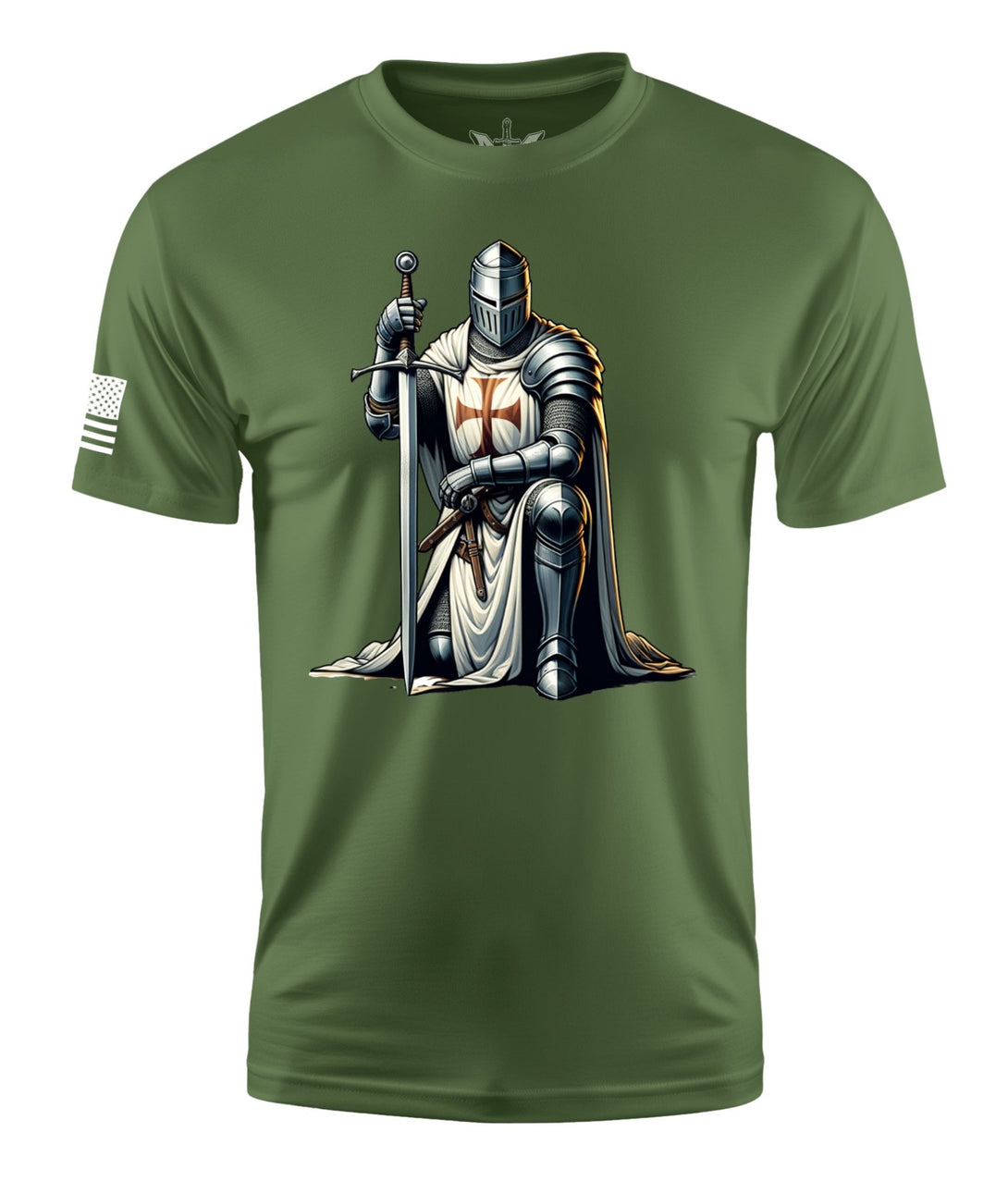 KNEELING KNIGHT 2 MEN'S SHORT SLEEVE SHIRT