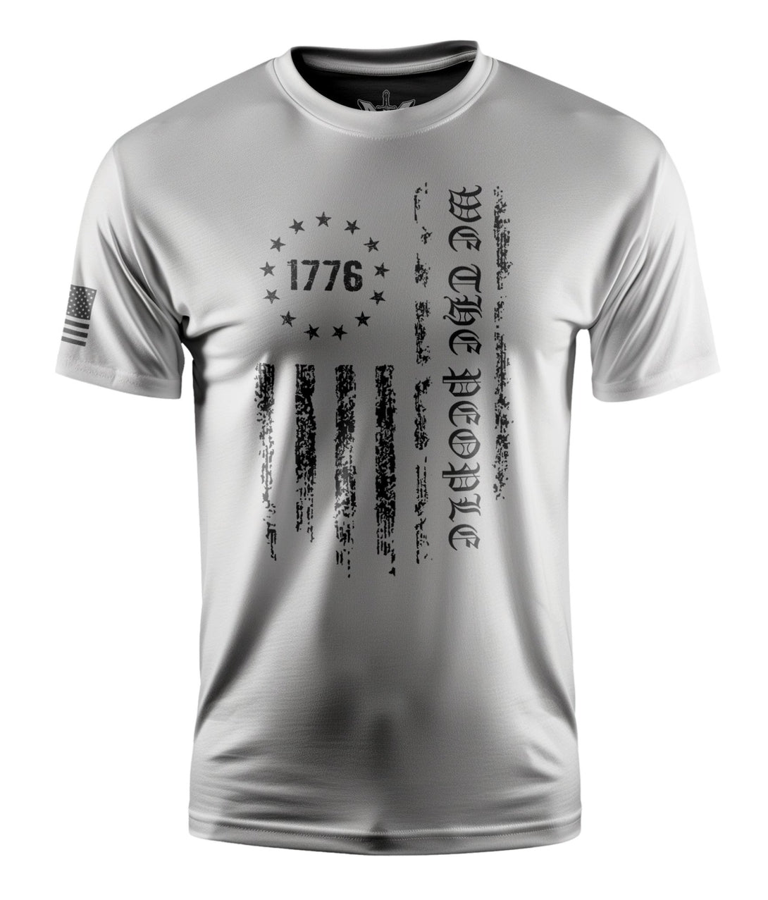 WE THE PEOPLE FLAG 1776 BETSY MEN'S SHORT SLEEVE SHIRT