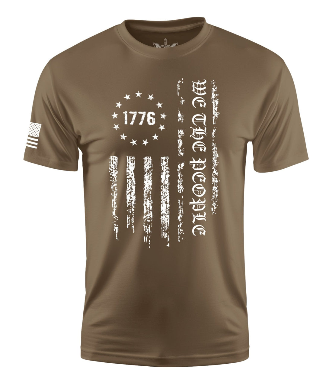WE THE PEOPLE FLAG 1776 BETSY MEN'S SHORT SLEEVE SHIRT